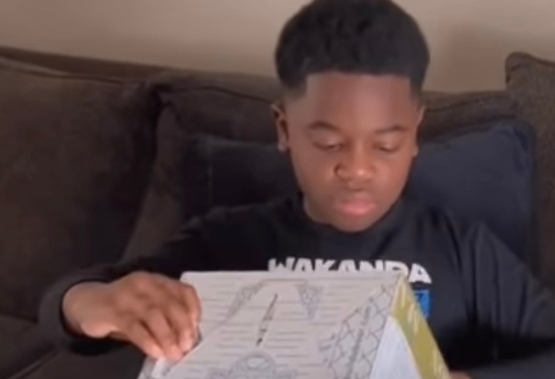 This 10-Year-Old Couldn’t Hold Back The Tears After He Received A Gift That Just Kept Giving