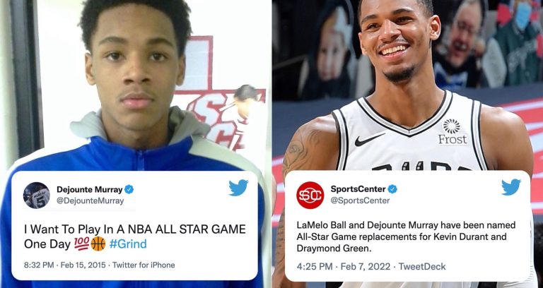 Dejounte Murray Manifested His Way To The NBA All-Star Game