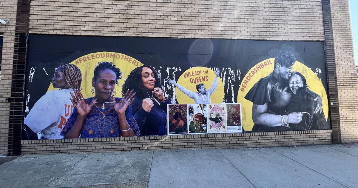 Philly Mural Raising Awareness And Funds For The Freedom Of Incarcerated Black Mothers