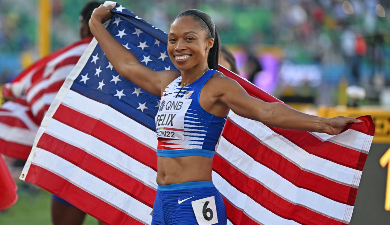 After An Illustrious Two Decade Career, Allyson Felix Runs Final Competitive Race