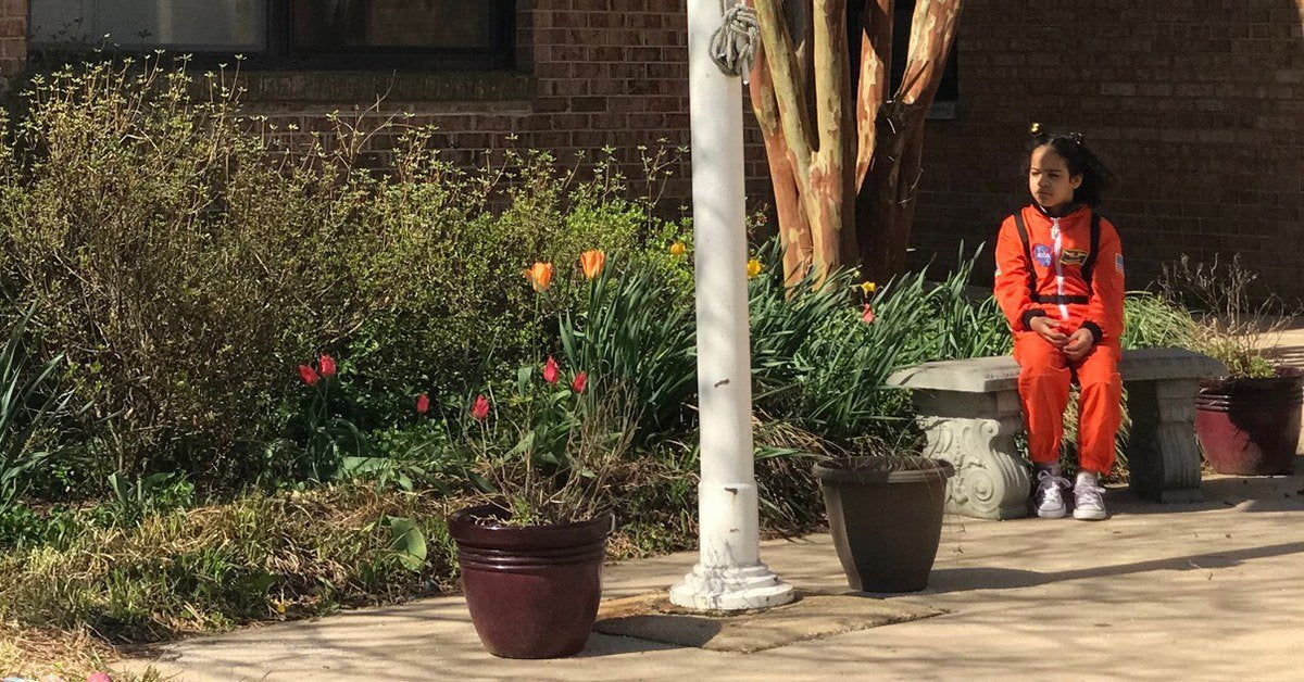 7-Year-Old Participates In National School Walkout Alone, Says ‘You Are Never Too Little To Make A Difference’