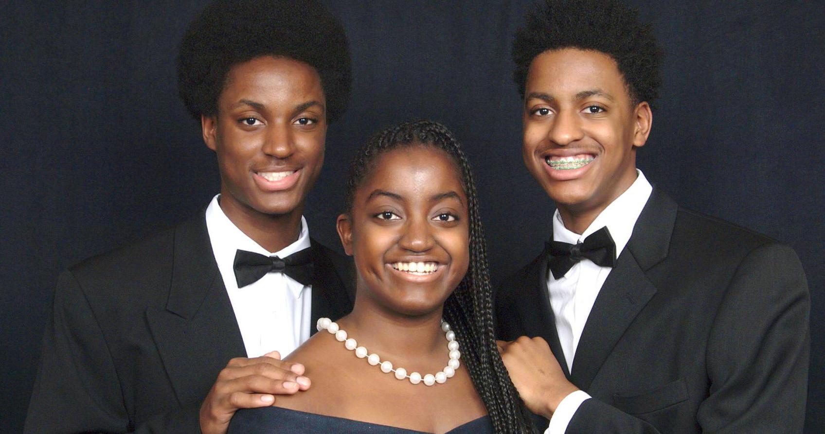 Triplets Finish Their High School Careers With A 4.0 GPA