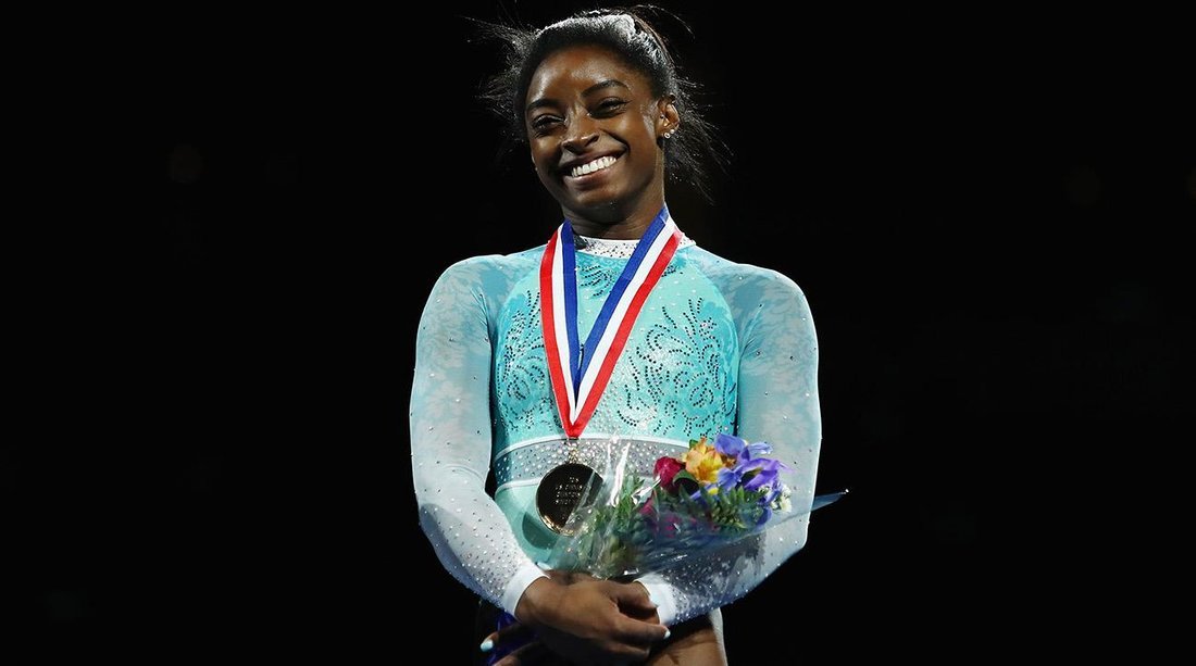 Simone Biles Wins All Gold And Makes More History At U.S. Gymnastics Championships