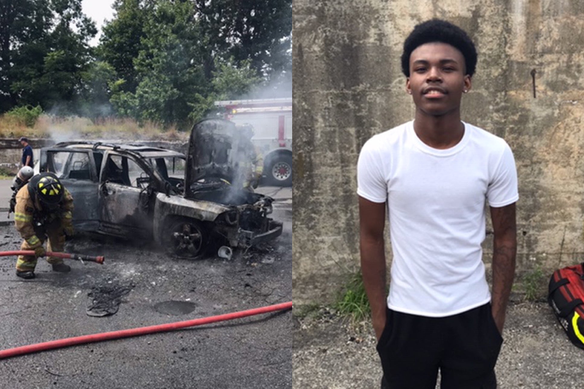 Heroic Connecticut Teen Rescues Mother and Three Children From A Burning Car