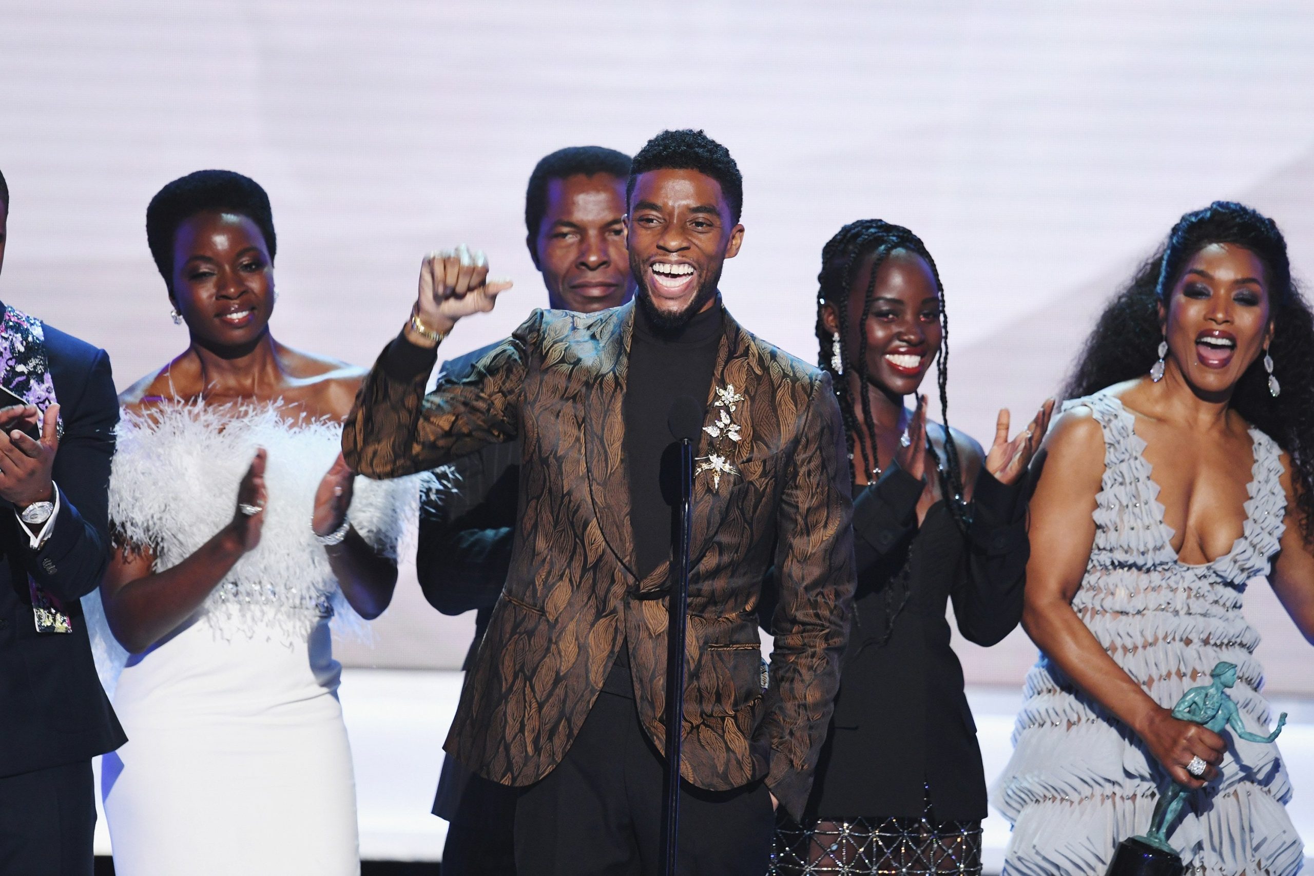 The King of Wakanda Moves Everyone With His Speech After ‘Black Panther’ Wins Big at the SAG Awards