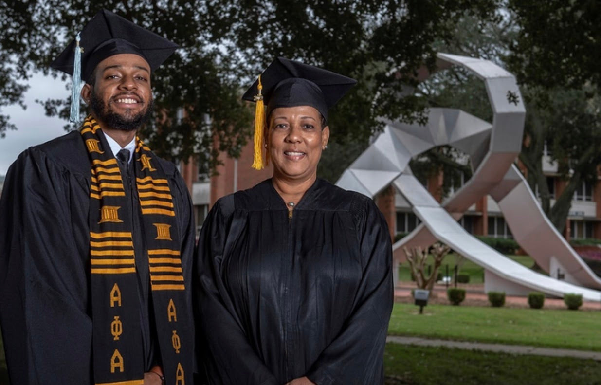 Mother And Son Are Set To Graduate Together from Alabama State University Over The Weekend