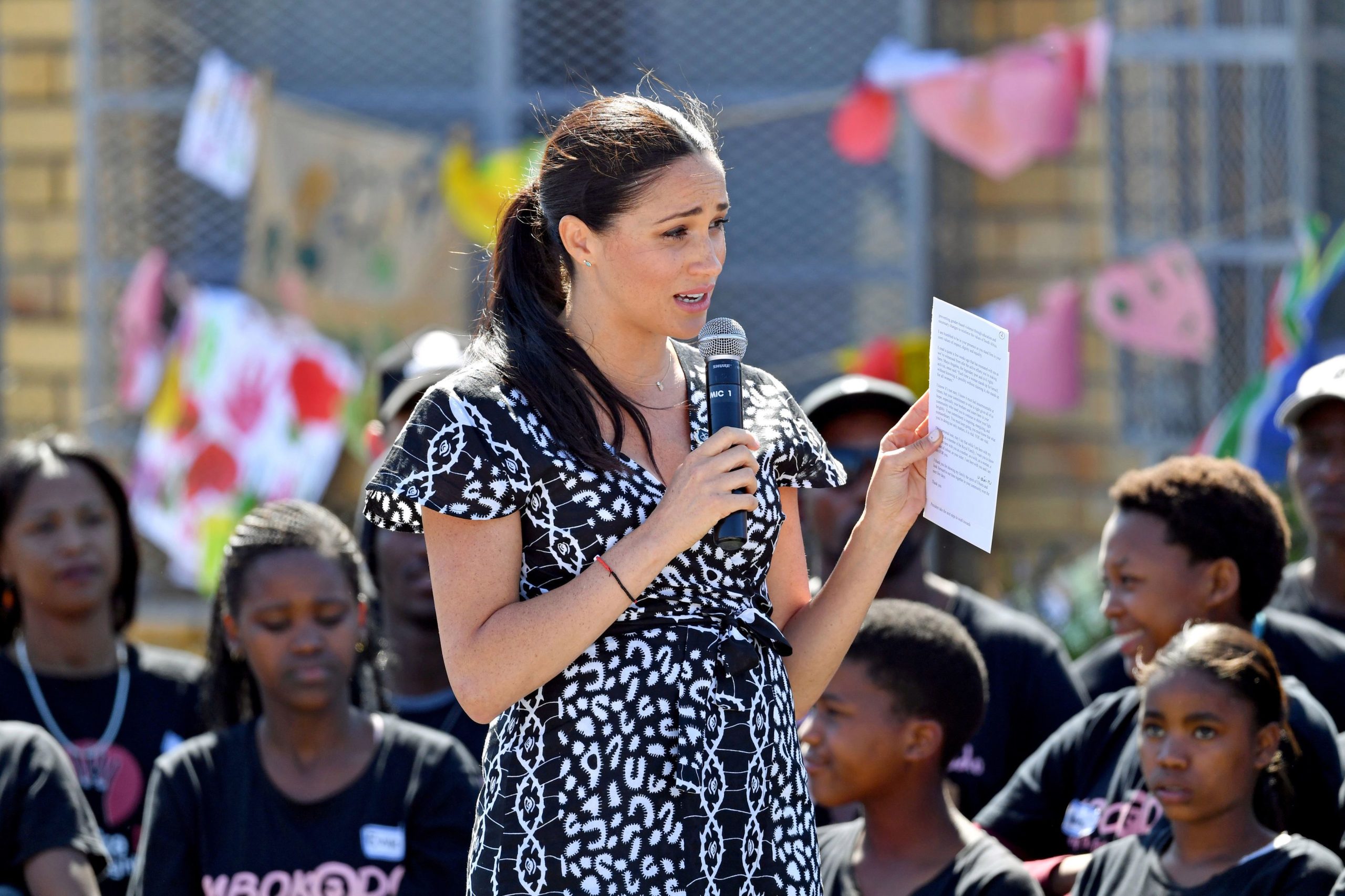 Meghan Markle Speaks To Teenage Girls in South Africa: “I Am Here As Your Sister”