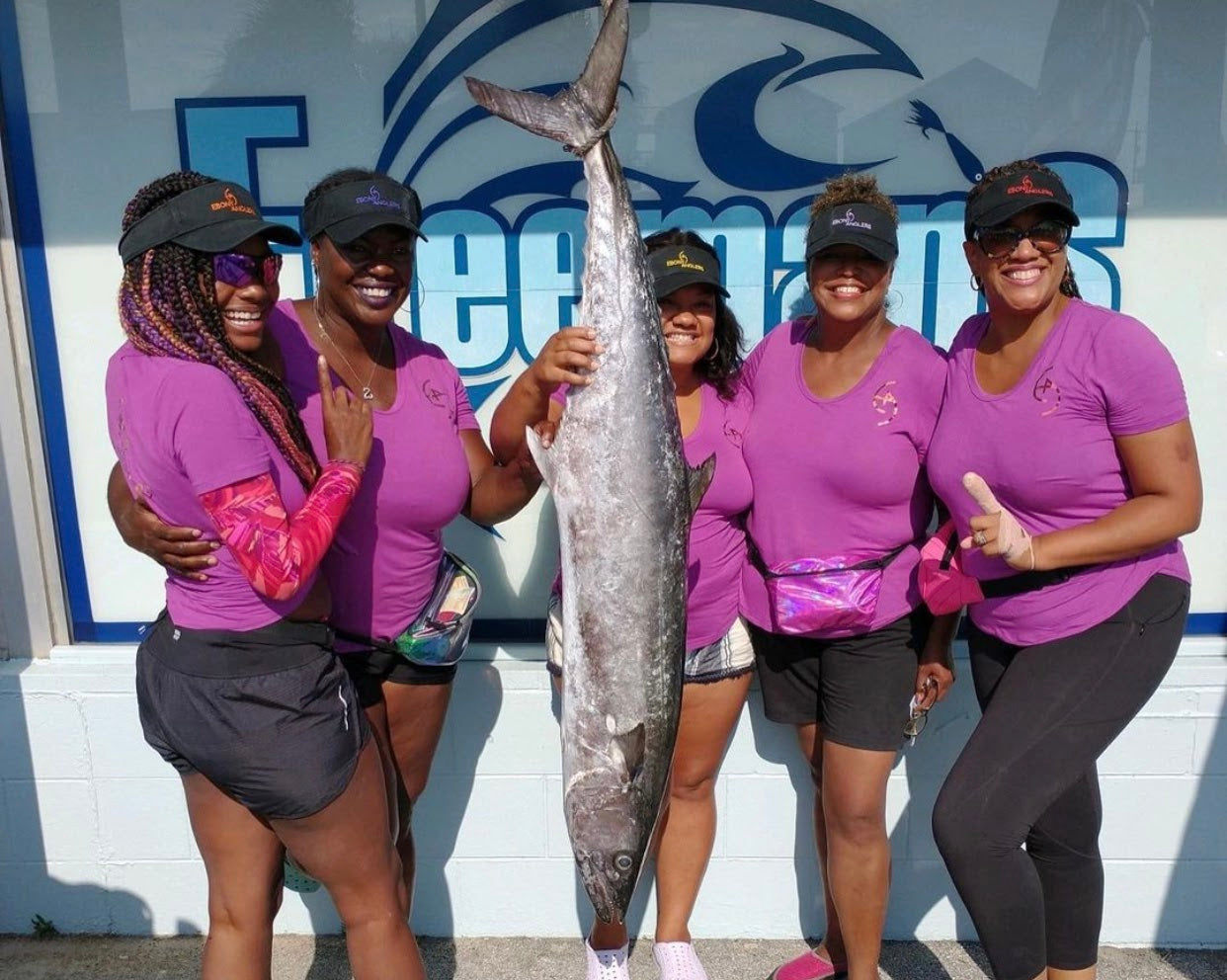 This North Carolina Competitive Fishing Team Comprised Of Black Woman Is Dominating The Sport