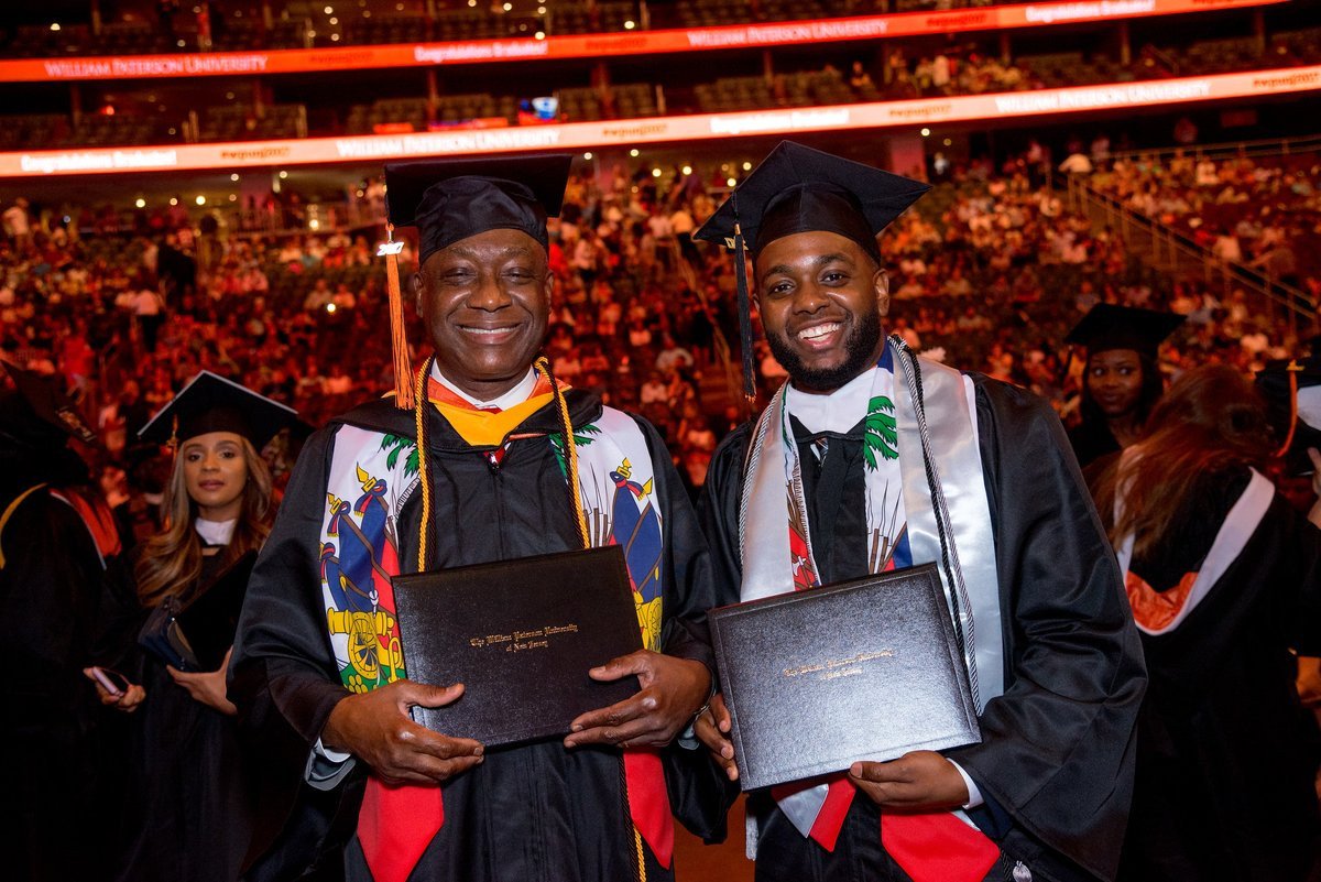 Inspiring Father-Son Duo Graduate From The Same College Together