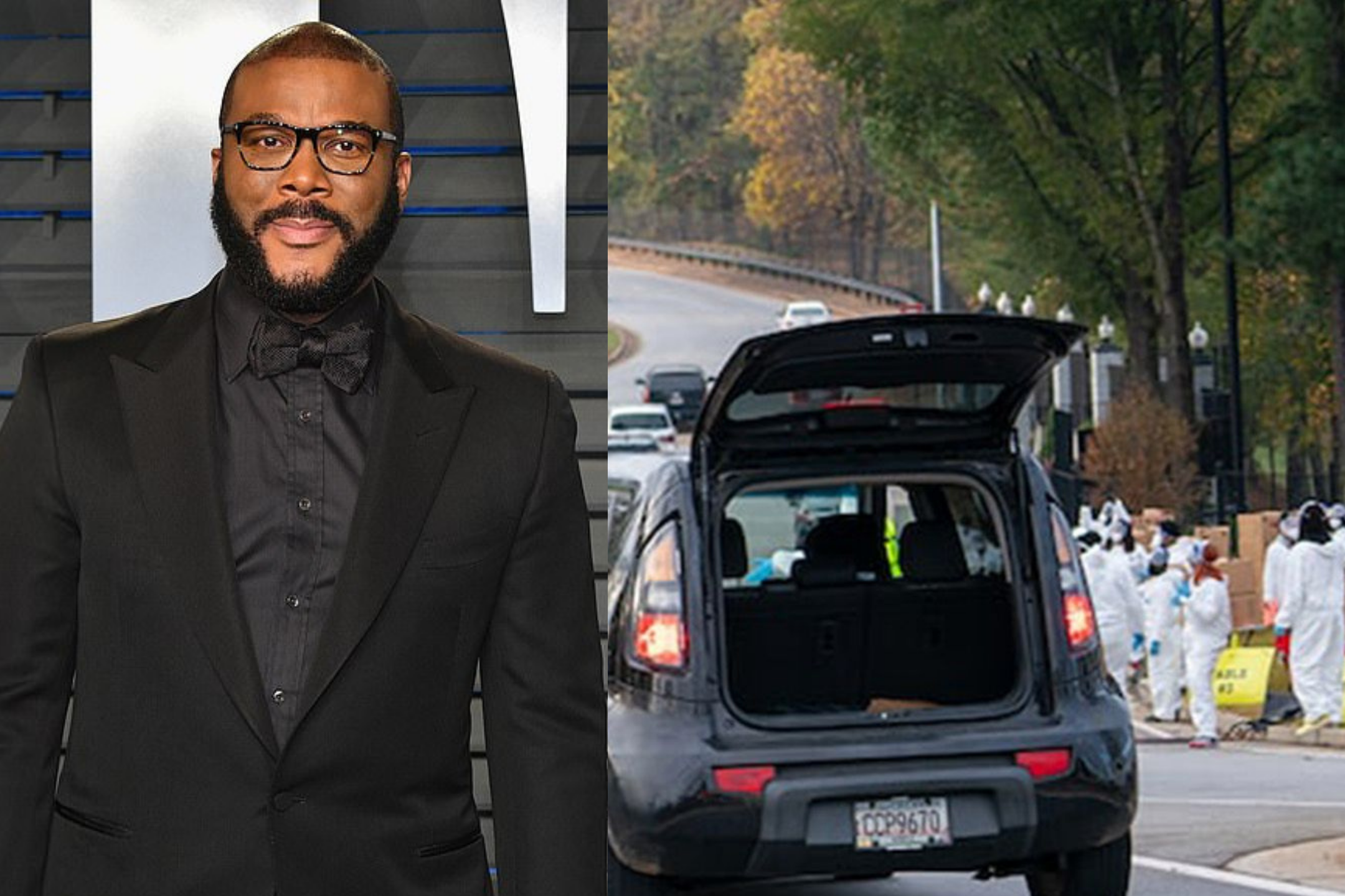 Tyler Perry Gives Food And Gift Cards To 5000 Families For Thanksgiving