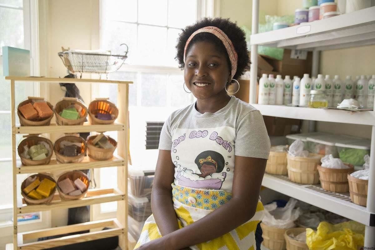 Black Girl Magic Alert: 9-Year-Old Runs Successful Bath Product Line While Maintaining An A Average