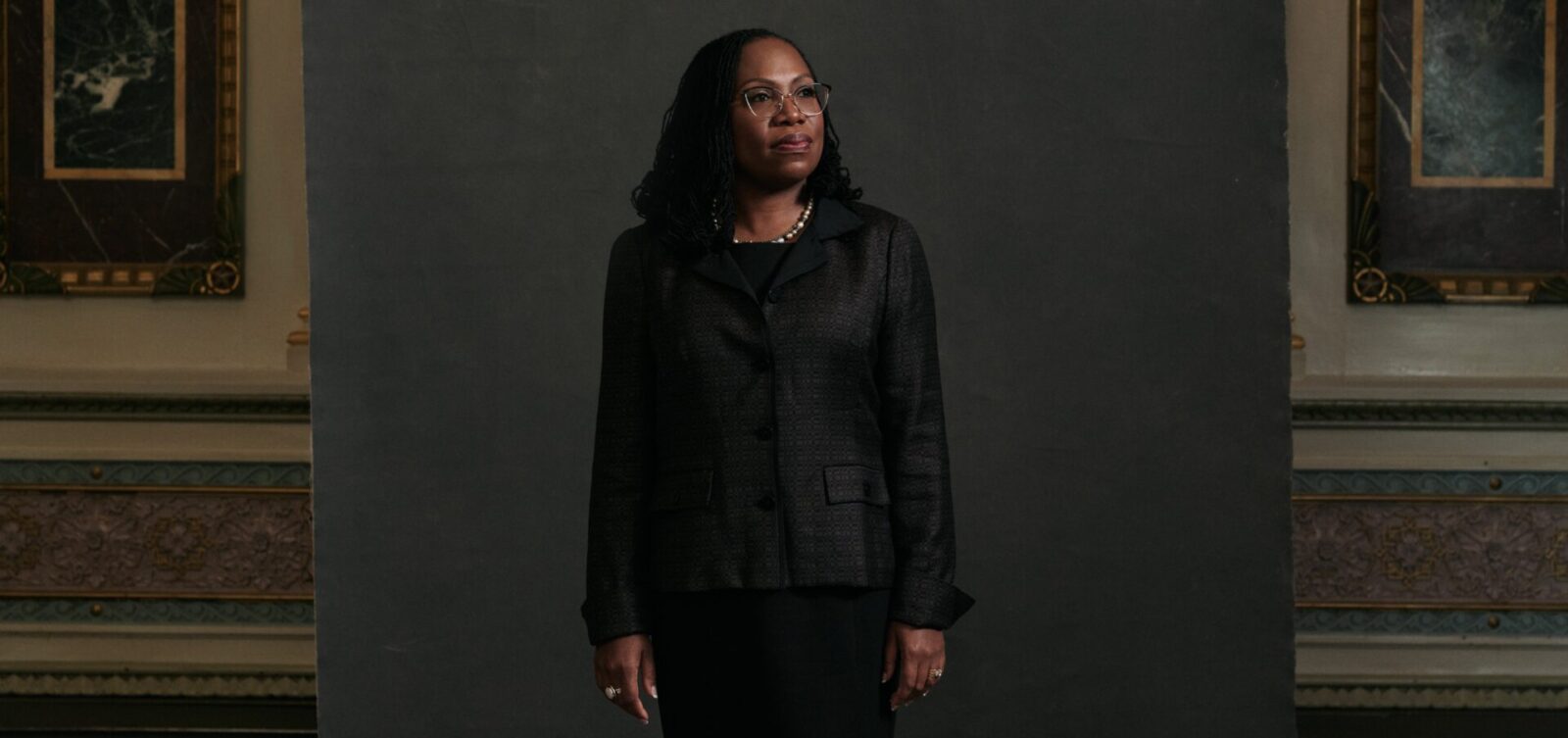 First Official Portrait Of Supreme Court Justice Ketanji Brown Jackson