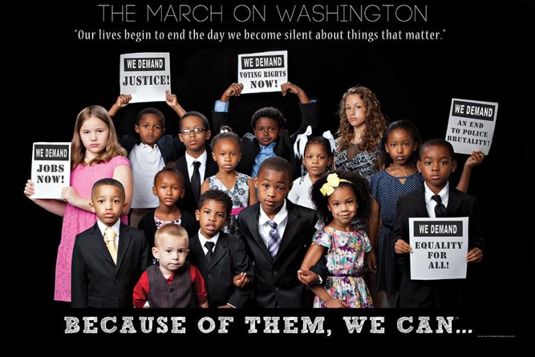 Because of Them, We Can: March on Washington 50 years later…