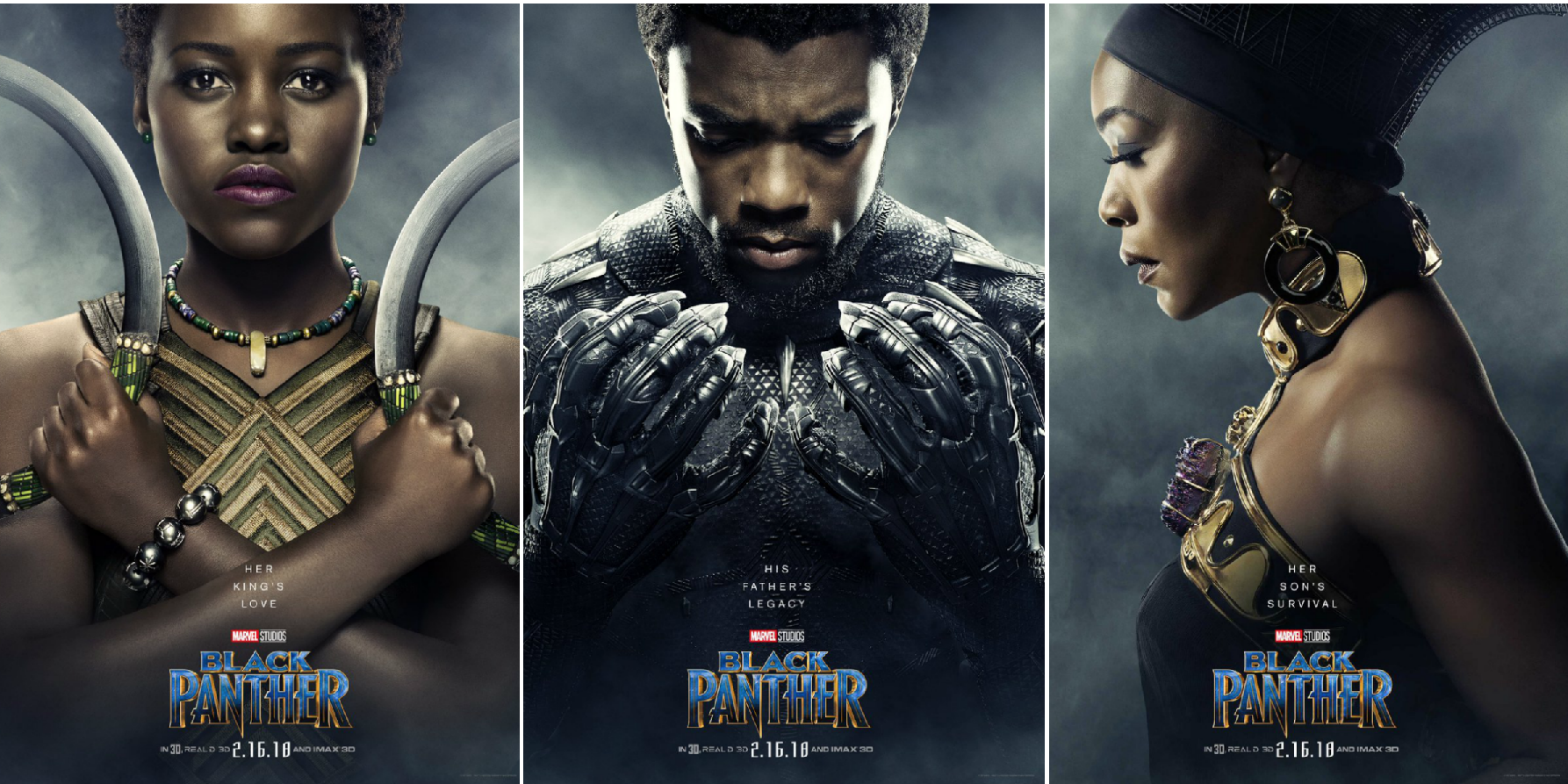 Check Out These Stunning New ‘Black Panther’ Character Posters