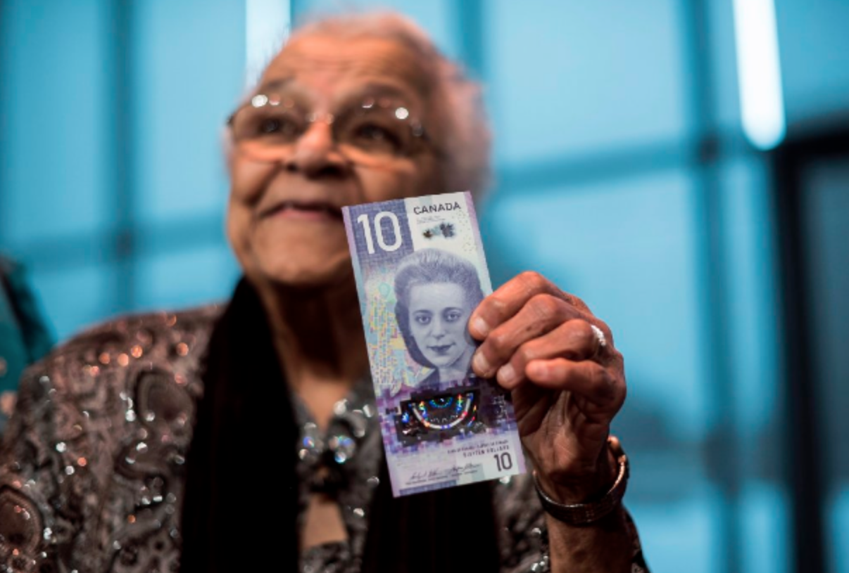Canada’s New $10 Bill Featuring Civil Rights Pioneer Viola Desmond Makes Its Debut