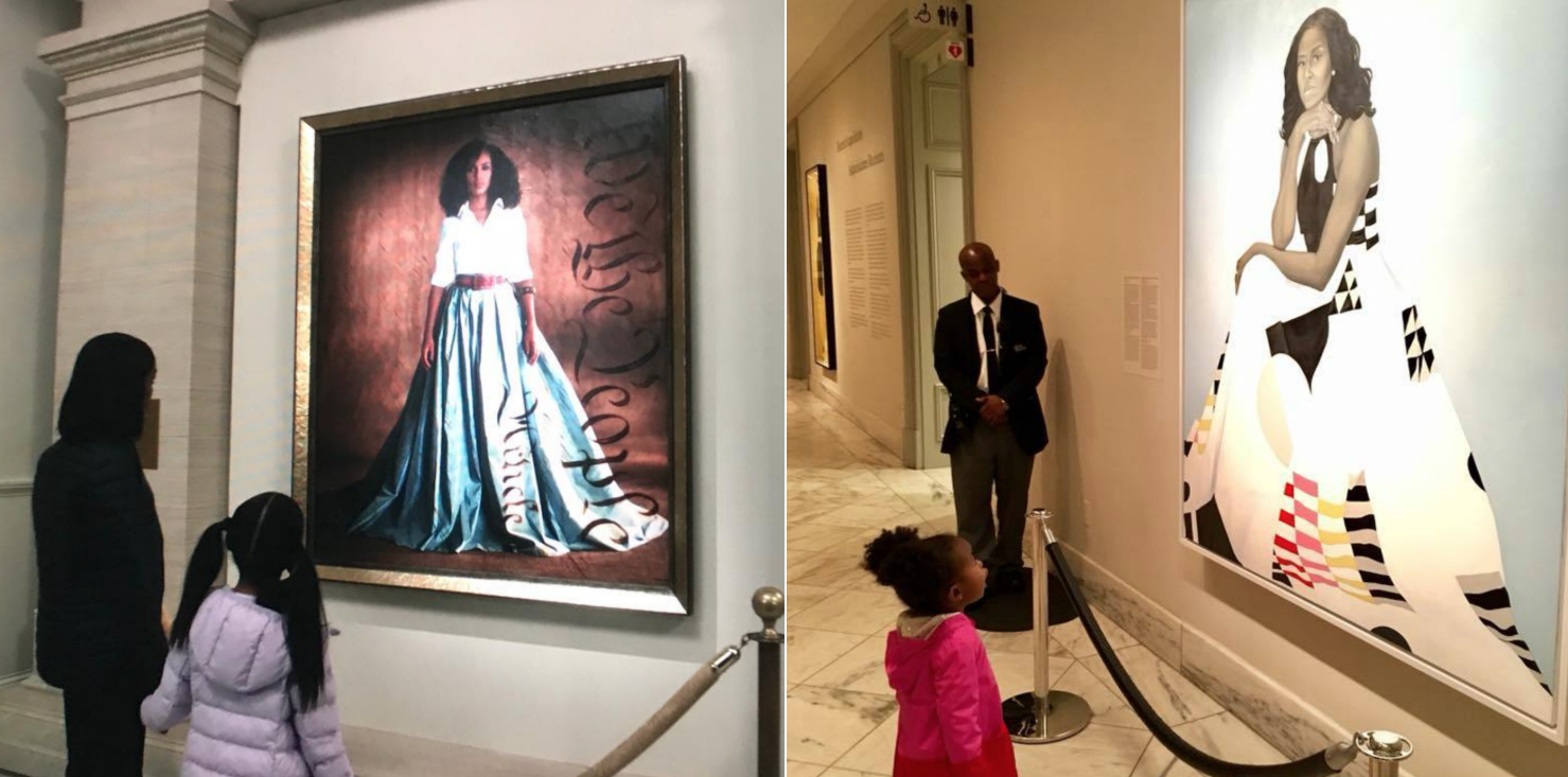 ‘Scandal’ Recreates Captured Moment Of Little Girl Awestruck By Michelle Obama’s Portrait