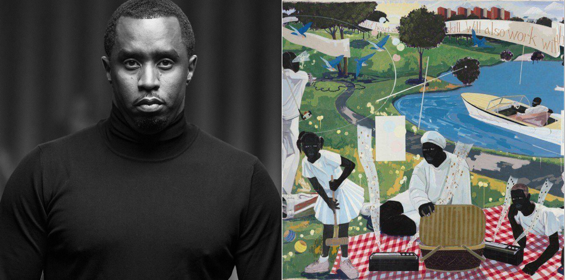 Sean ‘Diddy’ Combs Spends Record $21 Million To Acquire Kerry James Marshall Painting