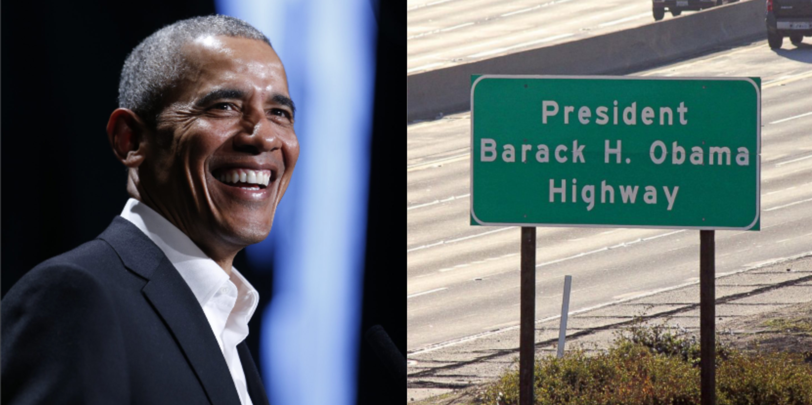 California Freeway Officially Renamed ‘President Barack H. Obama Highway’