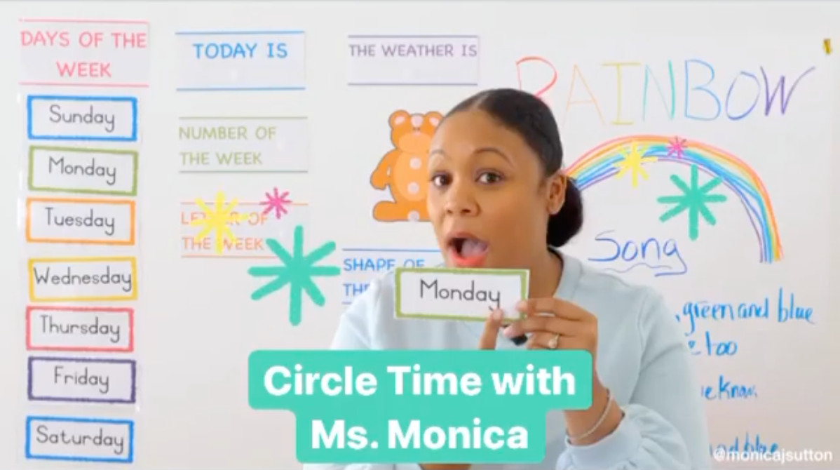 Meet The Educator Bringing A Sense of Normalcy To Distant Learning With Her Pre-K ‘Circle Time’ Videos