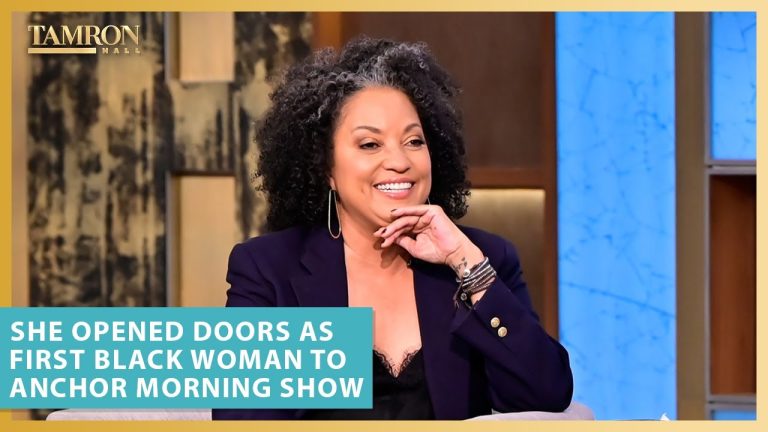 Tamron Hall Honors First Black Woman To Anchor A Network Morning Show