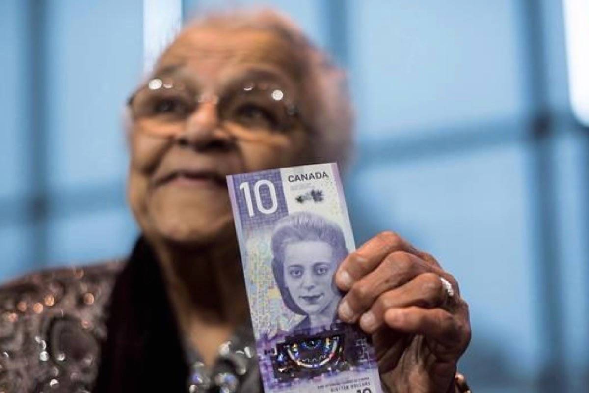 Canada’s New $10 Bill Featuring Civil Rights Pioneer Viola Desmond Officially Goes Into Circulation