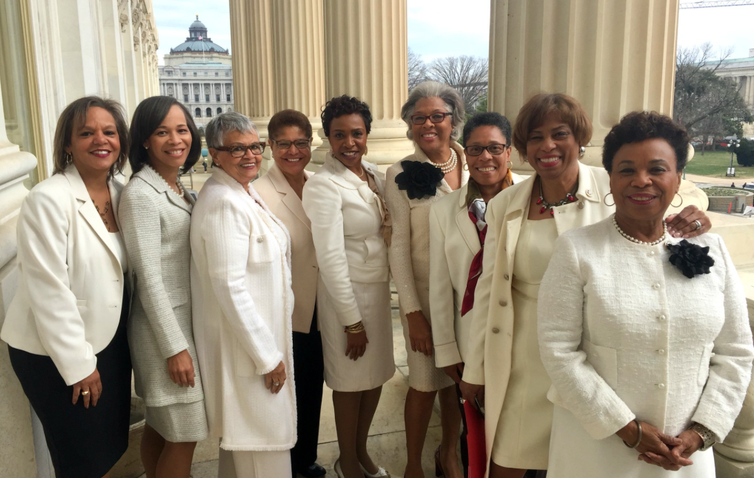 Why This Photo Of Black Congresswomen Dressed In Suffragette White Is So Powerful
