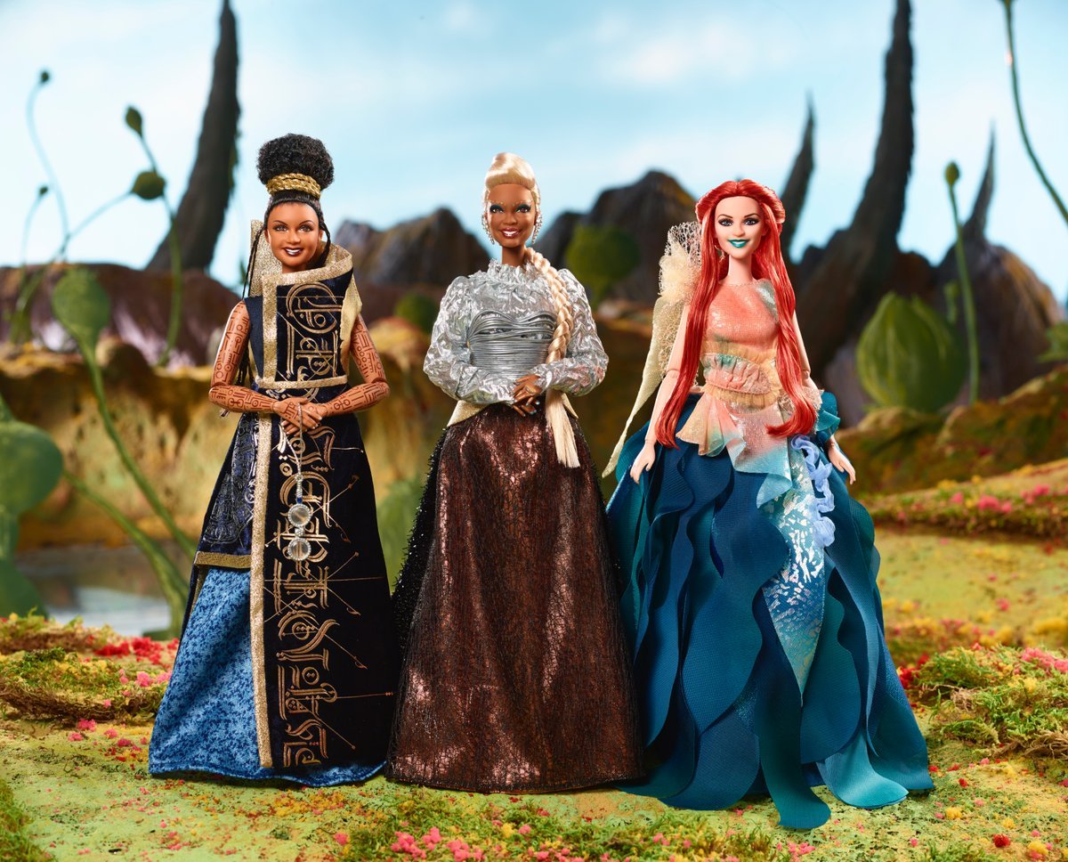 The Cast Of Ava DuVernay’s ‘A Wrinkle In Time’ Just Got Their Own Barbie Dolls
