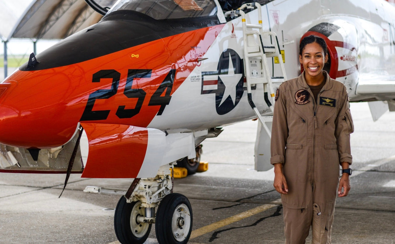 Madeline Swegle Just Became U.S. Navy’s First Black Female Tactical Jet Pilot