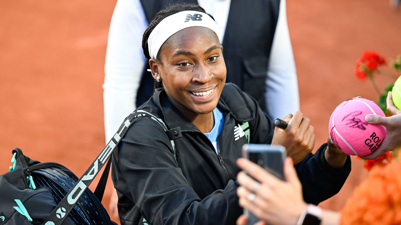 Coco Gauff Praises Serena Williams, Says Her 'Only Regret' Is Never(01)