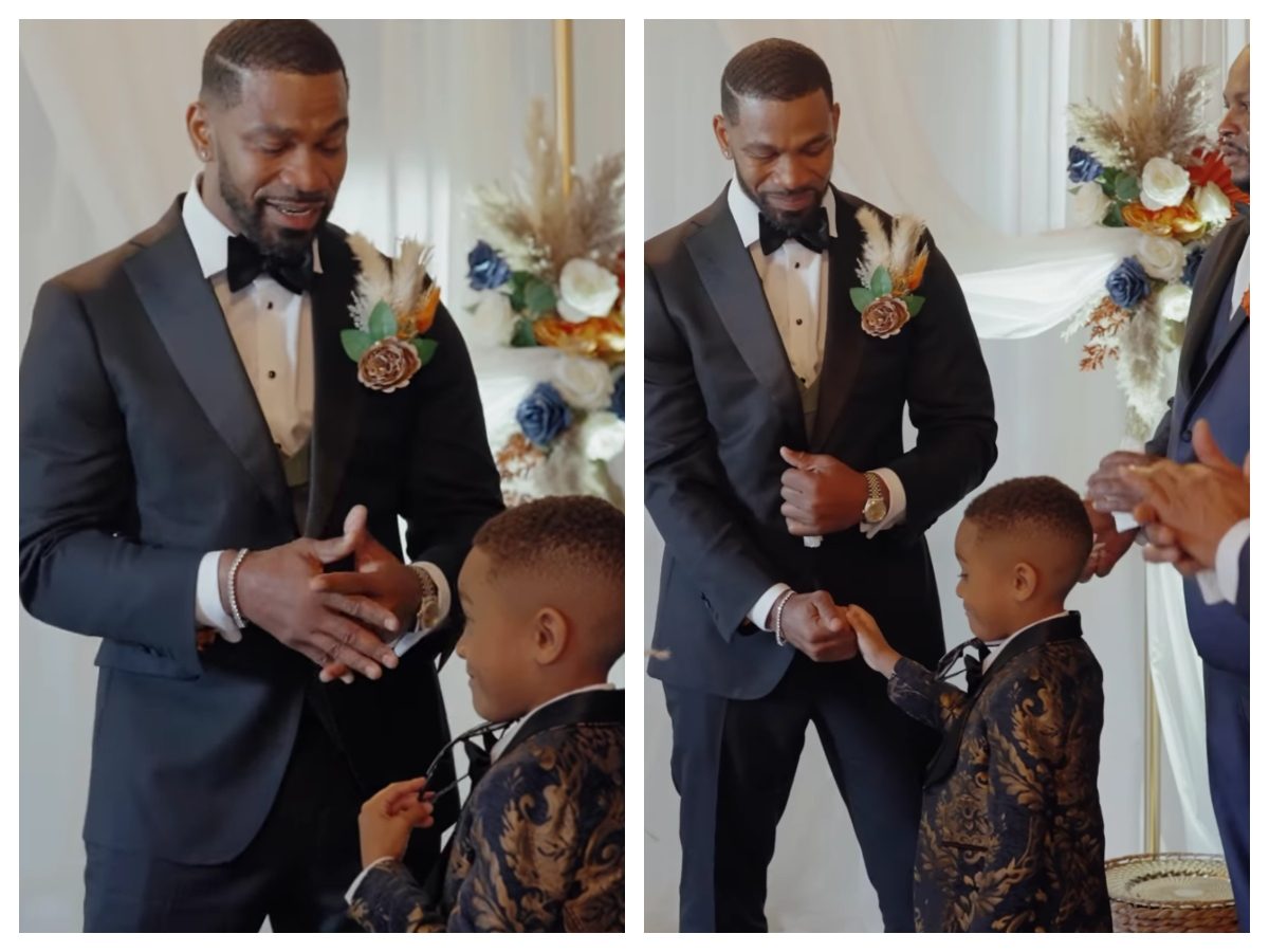 Watch This Groom Share Heartwarming Moment With Bride’s 7-Year-Old Son