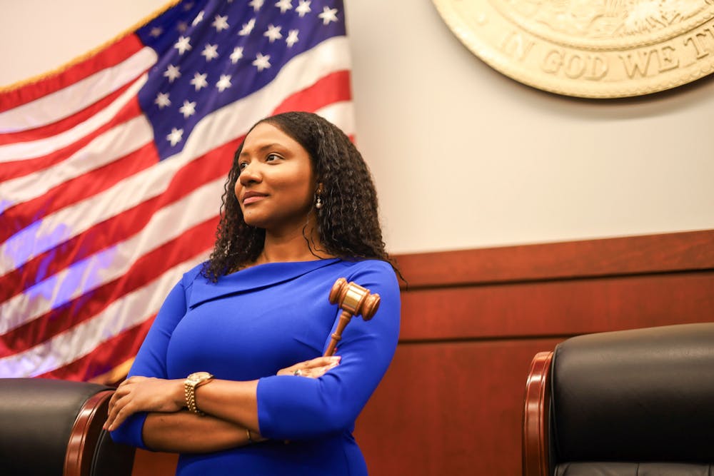Britney Deas Makes History As First Black Woman Chief Justice At University of Florida Supreme Court / Photo credit: Madilyn Gemme