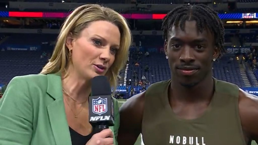 Watch Alabama CB Terrion Arnold Thank His Mother in Emotional Interview at NFL Combine