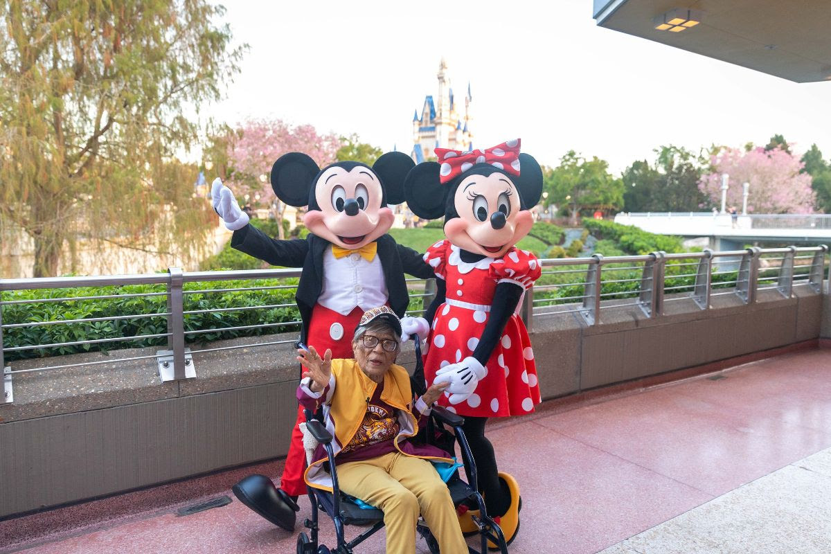 Oldest Living Graduate of Bethune-Cookman University Visits Disney To Celebrate Her 106th Birthday