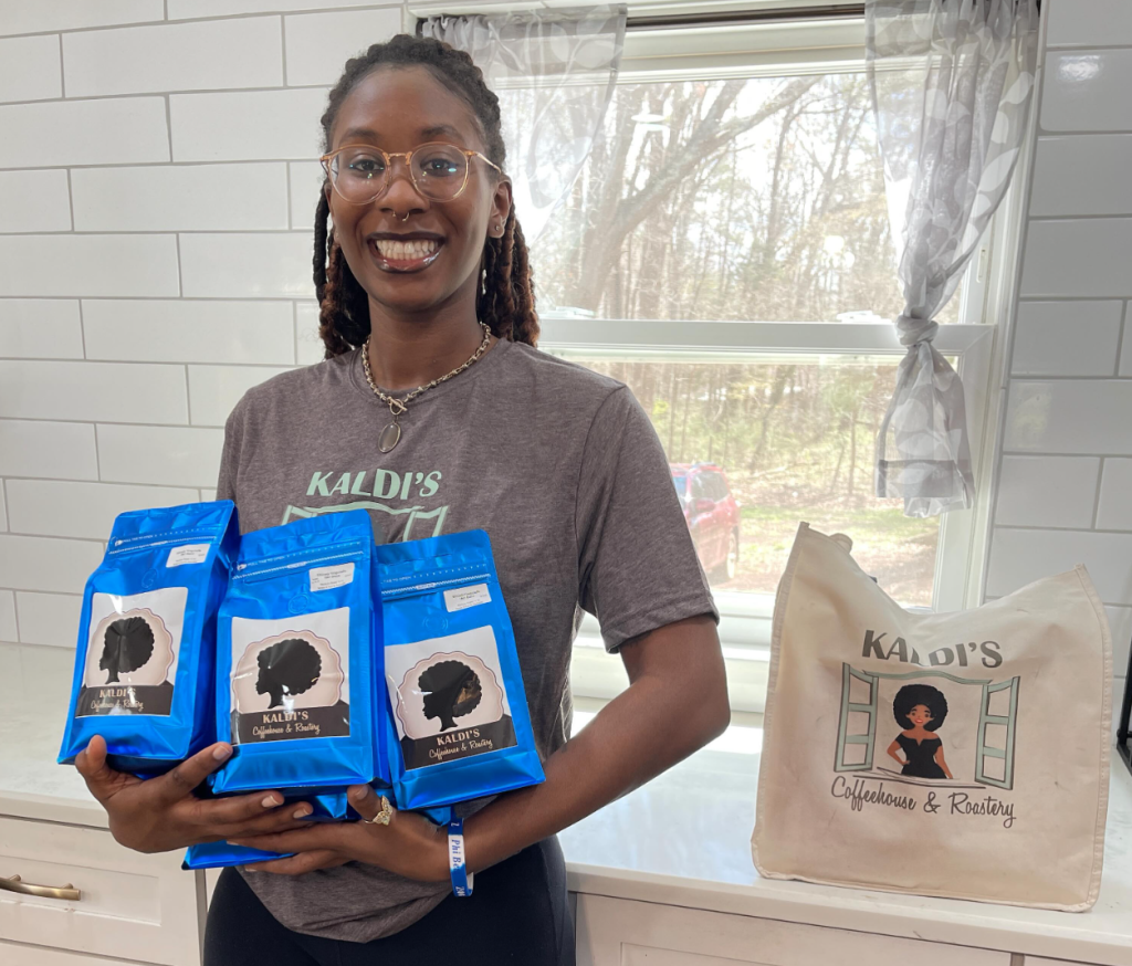 Marcia Cox of Kaldi's Coffee House and Roastery Donates Coffee Sales to St. Augustine's University (photo credit: Instagram)