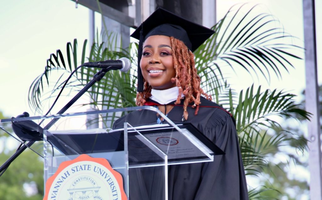 Pinky Cole Gifts $8.9M to Savannah State Class of 2024 to Help Fund Support For Aspiring Entrepreneurs (Photo credit: Black Enterprise)