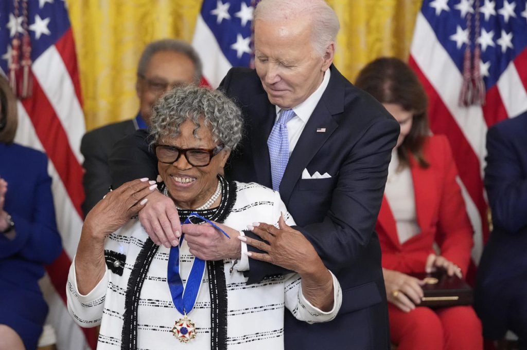 Cover Photo: Dr. Opal Lee, 'Grandmother of Juneteenth,' Honored With Presidential Medal of Freedom (photo credit: Alex Brandon/ AP)