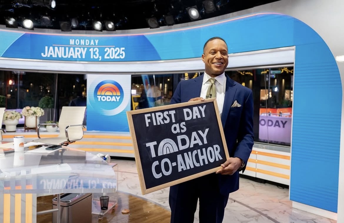 Journalist Craig Melvin Is Surprised by Parents on First Day as Co-Anchor of ‘TODAY’ Show