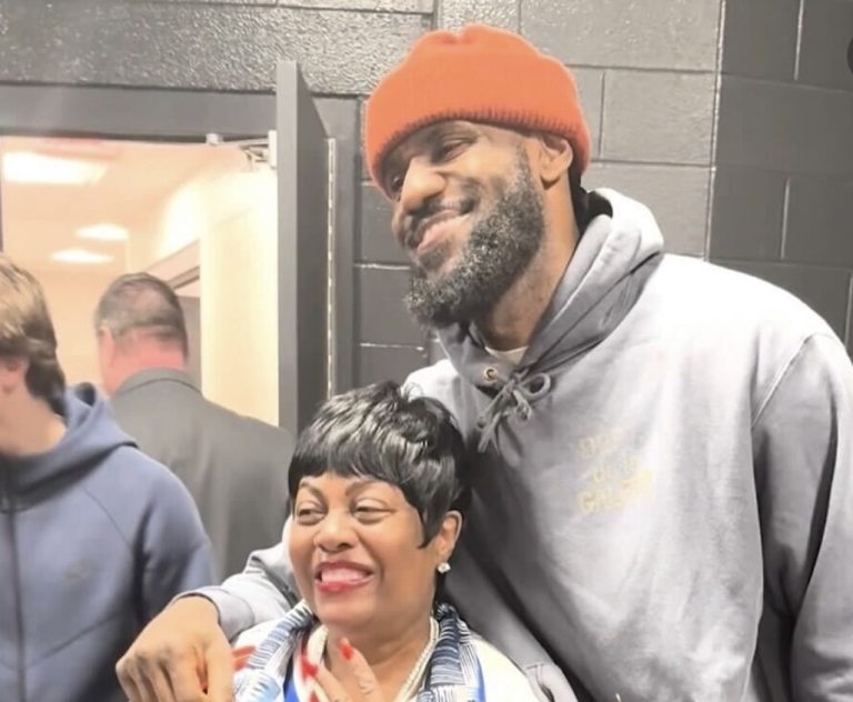 LeBron James Shares Heartwarming Exchange With Allen Iverson’s Mom After Lakers-Sixers Game