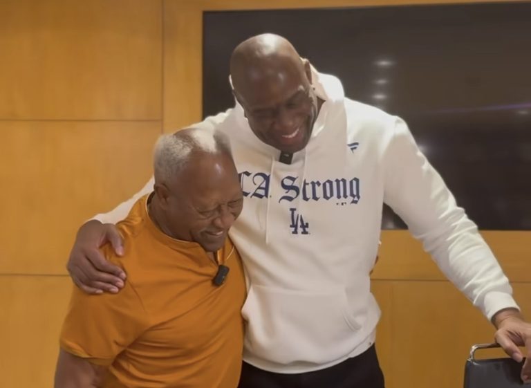 Magic Johnson Surprises 83-Year-Old Community Leader Who Lost Everything in Altadena Fires