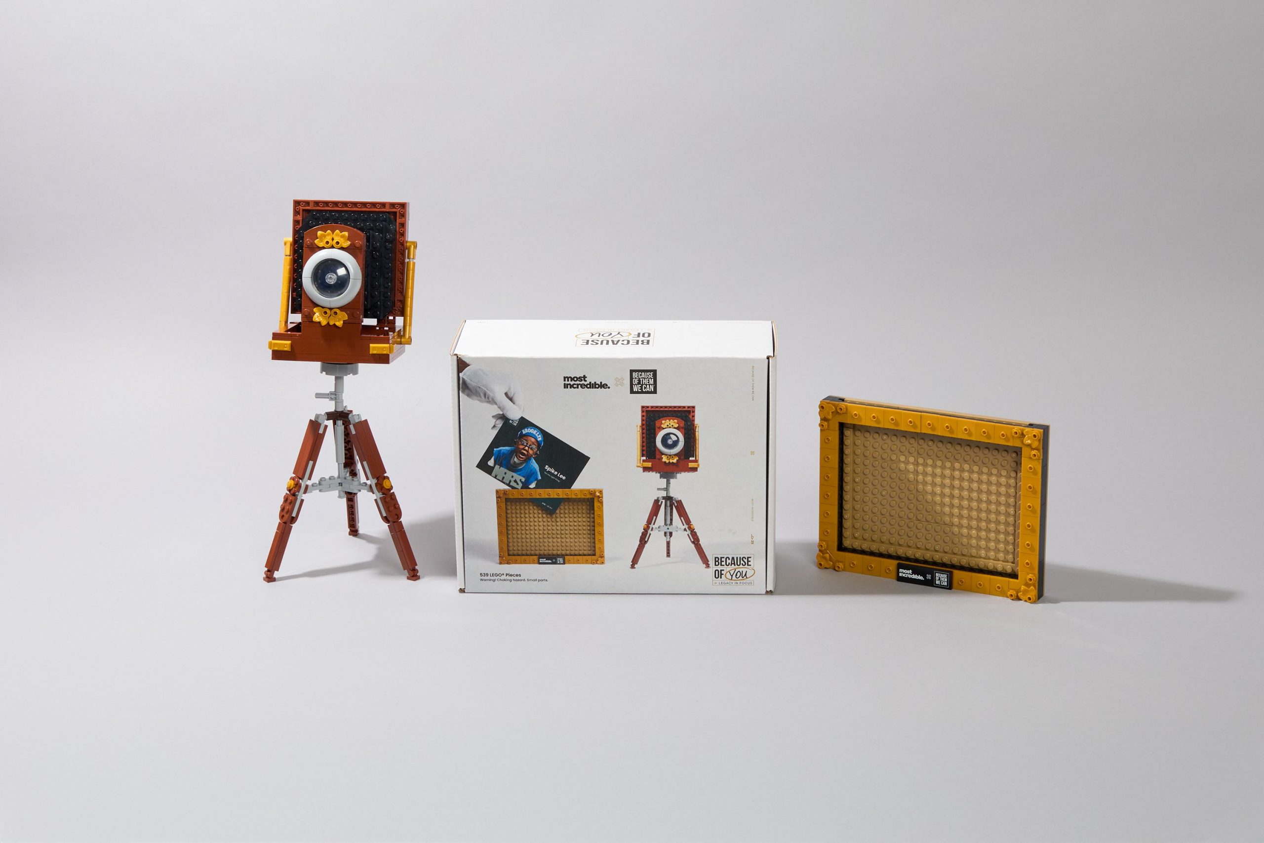 ‘Because Of Them We Can’ & ‘Most Incredible Studio’ Expands LEGO Set to Highlight the Legacy of Black Photographers