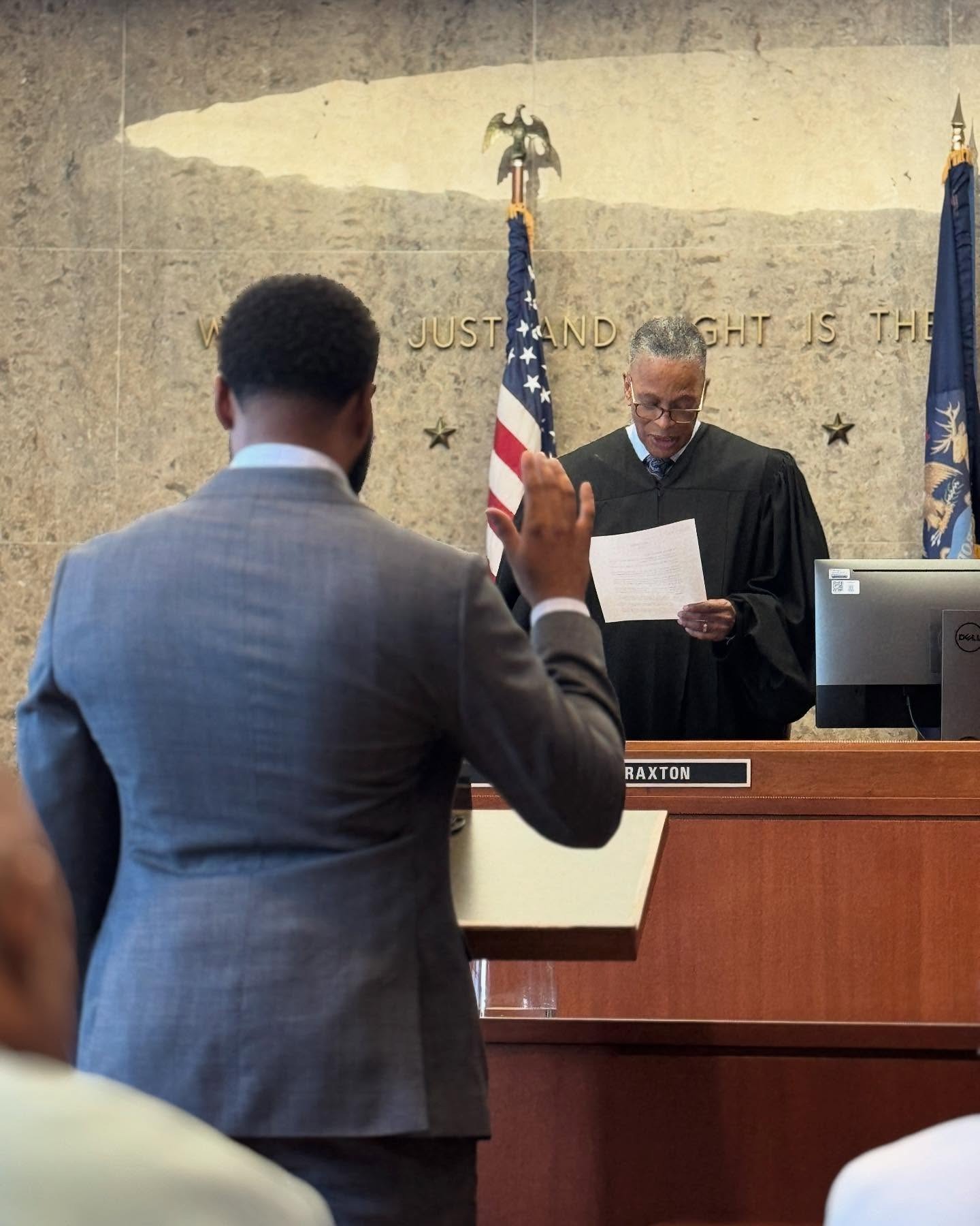 Father Swears in Son as Attorney in Heartwarming Courtroom Moment