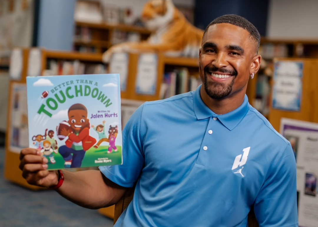 Jalen Hurts Adds “Author” to Resume with Debut Children’s Book
