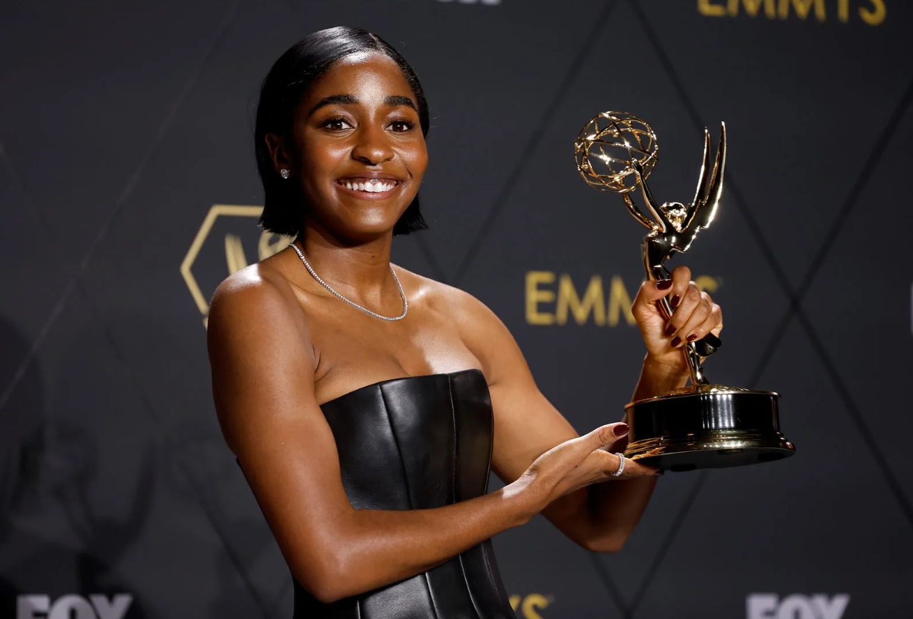 Actress Ayo Edebiri Makes Emmy History as the Youngest Black Woman to Receive Three Acting Nods
