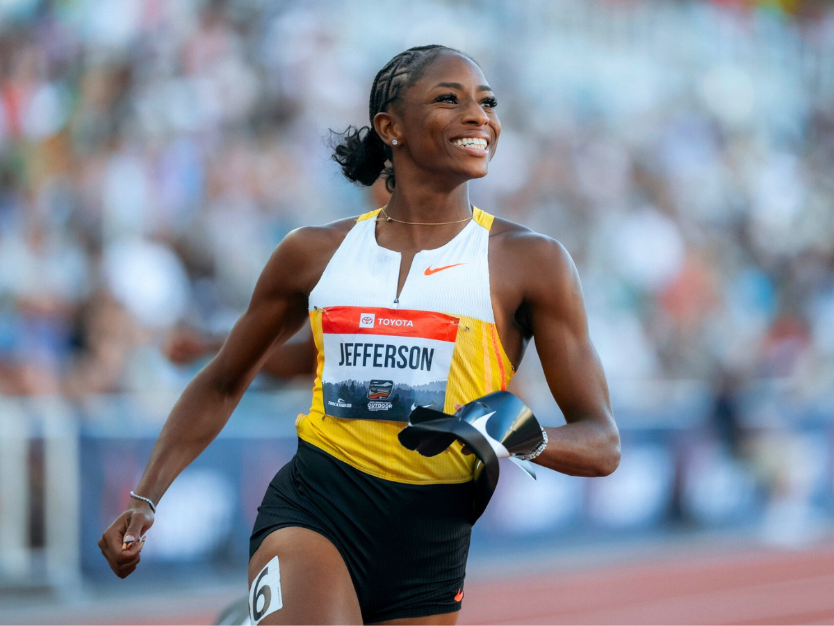 Melissa Jefferson-Wooden Becomes First Woman Since 2003 to Win 100m and 200m at U.S. Nationals