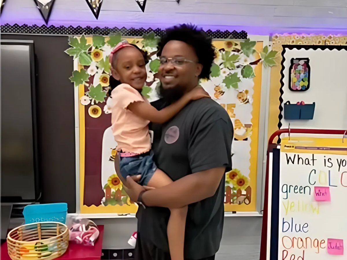 Dad Shares Heartwarming Moment Sending Daughter off to First Day of School