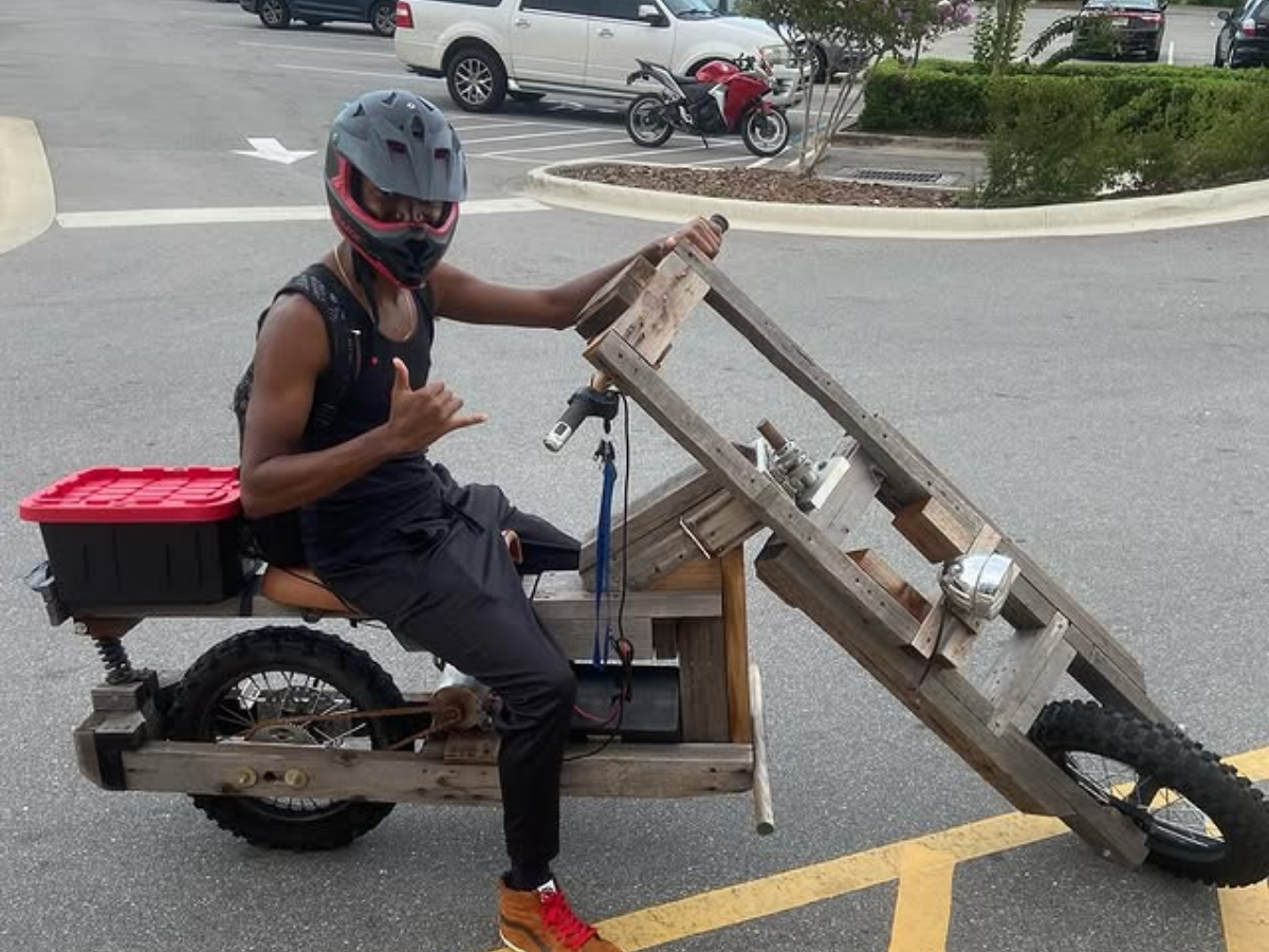 Meet the Engineering Student Who Built His Own Electric Bike Out of Wood to Commute to Class