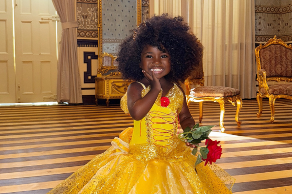 A Little Princess Had Her Real-Life Belle Moment