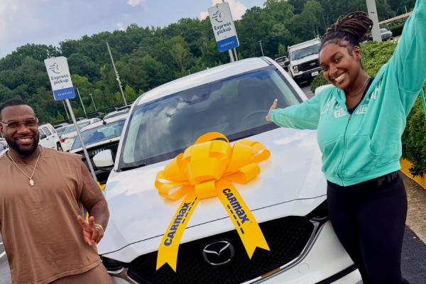 This Granddad Celebrated His First Grandbaby Getting Her First Car