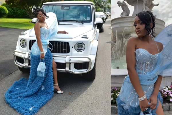 Dad Makes His Daughter’s Prom Dress After Missing Out on His Own Prom