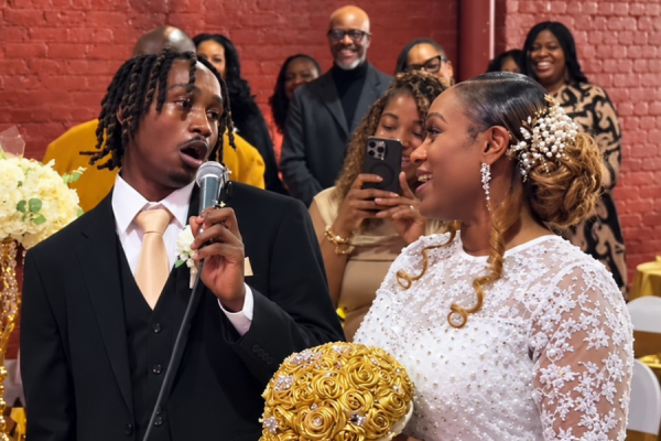 This Son Channeled Coming to America While Giving His Mom Away At Her Wedding